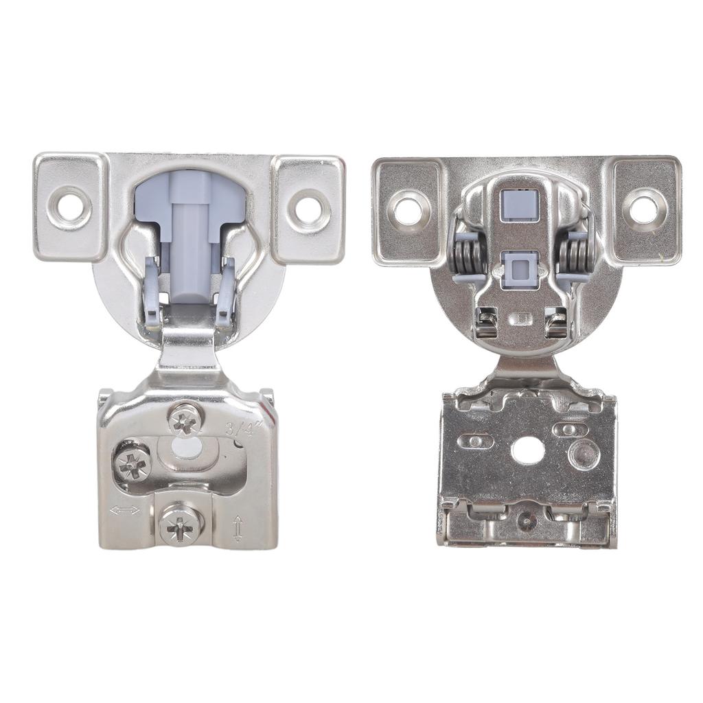 3pcs Soft Close Hinges Overlay Adjustable Face Frame Cabinet Hinges Furniture Door Hinges for Concealed Cupboards