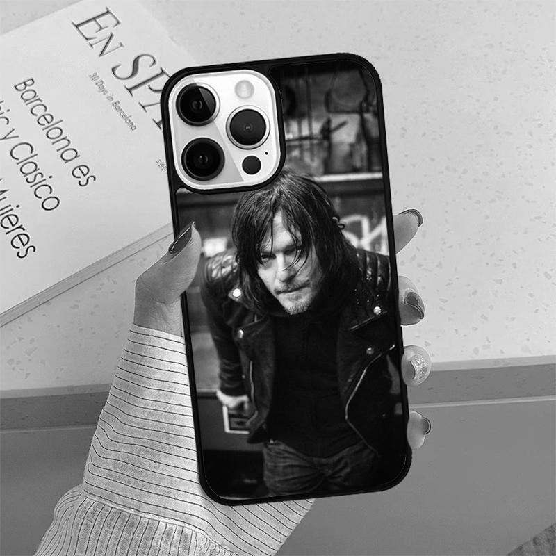 The Walking Dead Daryl Dixon Phone Case cover For iPhone 17 Air 15 16 16e 14 13 12 11 Pro Max Coque For Apple PLUS fundas