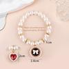 Adjustable Pet Pearl Necklace Cat Dog Pearl Collar Wedding Party Pet Jewelry Accessories Pet Products Pet Birthday Gifts