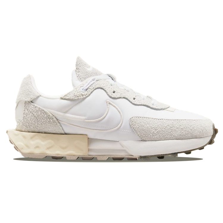 Nike Фонтанка Вафельные Белые Женские Кроссовки Phantom Fossil-Stone Coconut-Milk DC3579-100