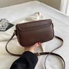 2024 Новая маленькая нишевая сумка под мышками, простая и модная сумка-багет, высококачественная ретро-сумка через плечо на одно плечо