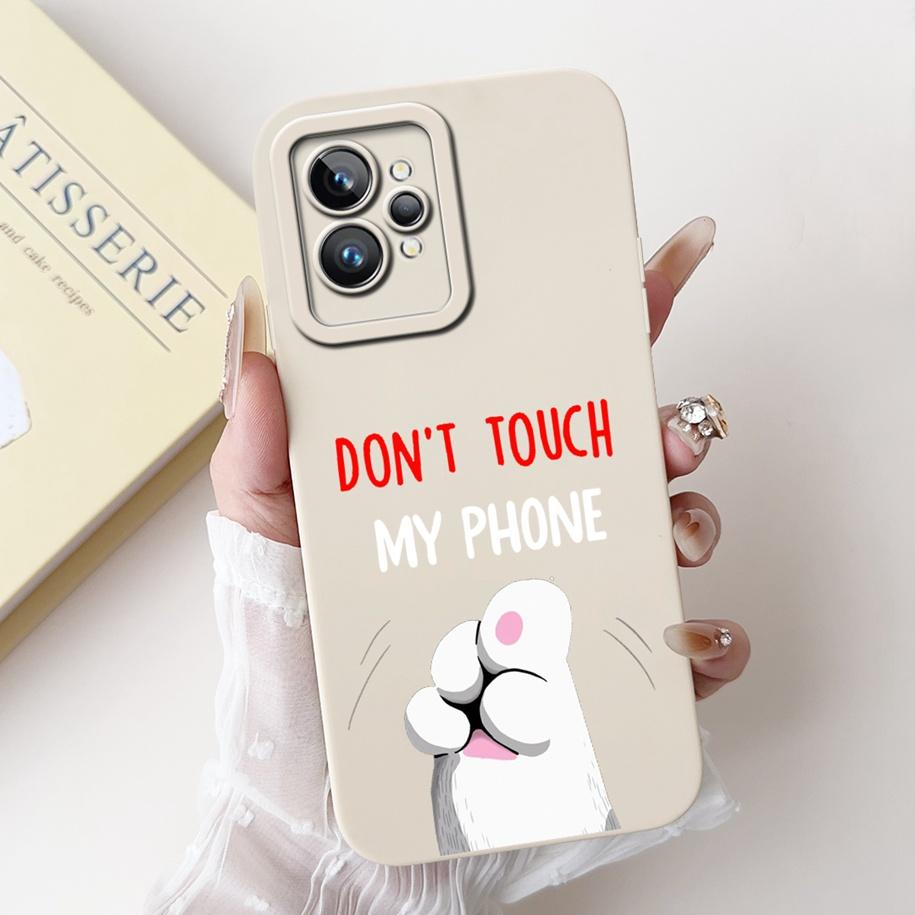 For Realme GT Neo 2 Case RMX3370 Silicone Cover Creative Panda Rabbit Shockproof Bumper For Realme GT2 Pro GT 2 RealmeGT2 Fundas