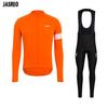 Men Women Cycling Jersey Set Long Sleeve Breathable Mountain Road Bike Sportswear