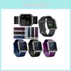 Силиконовый ремешок для часов Fitbit Blaze с пряжкой из нержавеющей стали для отслеживания фитнеса и повседневной носки