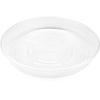 10 Pcs Clear Plant Saucers Plastic Flower Pot Drip Trays for Indoors Outdoors