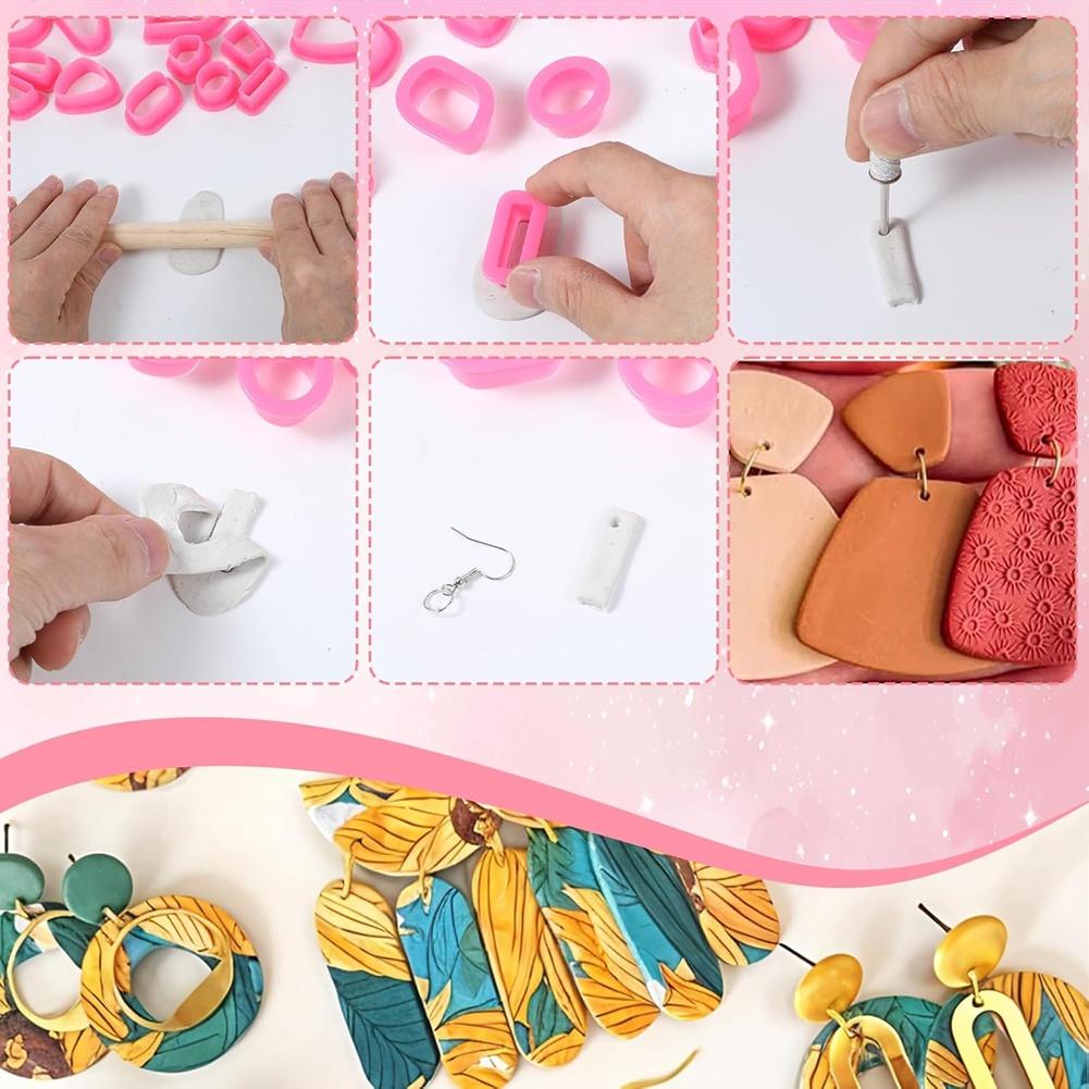 Для украшений, , Формочки для печенья DIY Making - 41 шт. Хэллоуин Для украшений Серьги Формочки Осень Тыква Полимерная глина