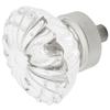Crystal Drawer Pulls Handles Transparent Cabinet Knobs Brass Closet Handles For Wardrobe Furniture