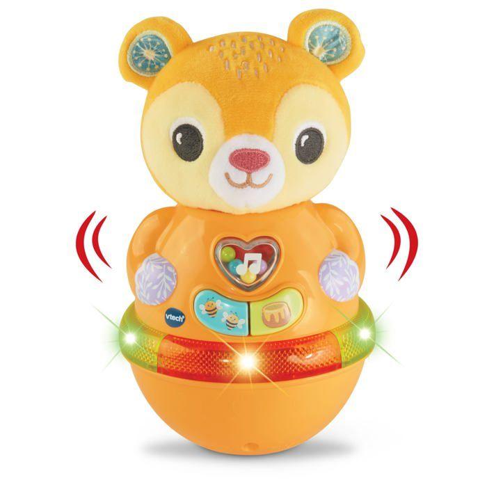 Jouet - Vtech - 80-567604 - Ourson Animé - Multicolore - 3 Boutons Interactifs - 12 Mélodies
