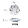 ZISIZ Ceramic Hand-Painted Cat Bowl