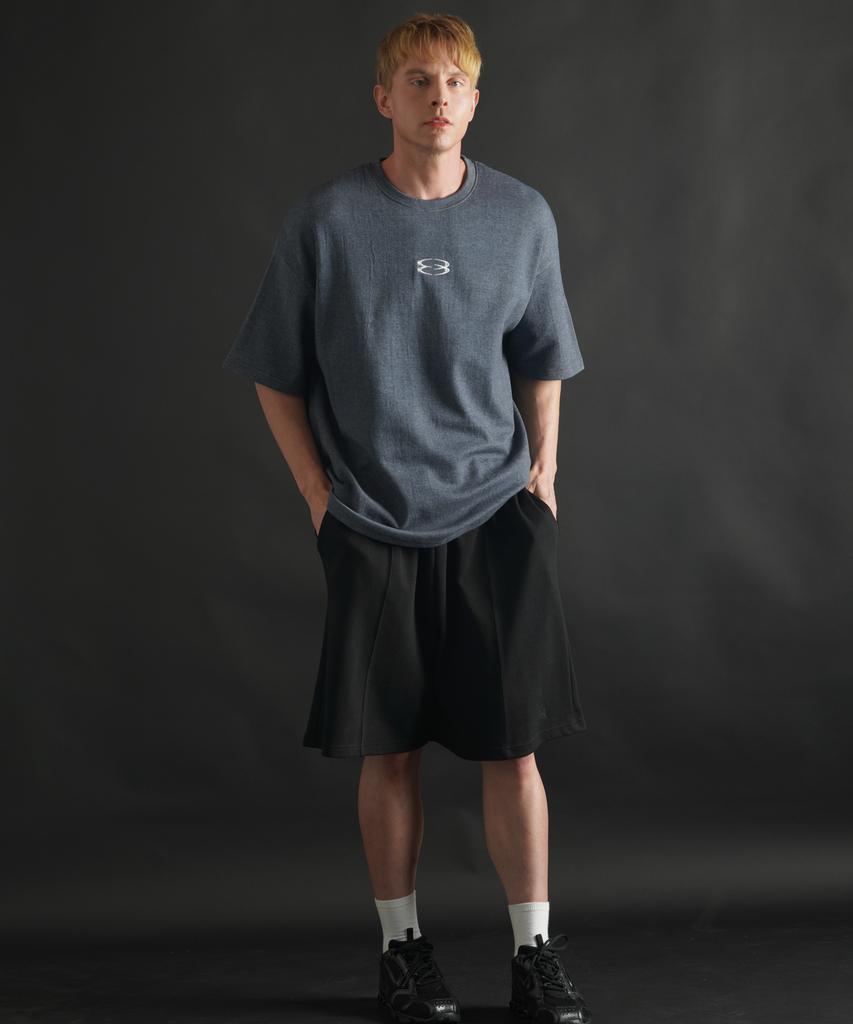 PHERMENON [2Pack] Super Oversized Logo Short Sleeve T-Shirt (4 Colors)