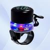 Электрический велосипедный звонок с компасом, RGB-подсветкой, USB-перезаряжаемый, MTB, дорожный, горный велосипед, руль, сигнальный гудок, велосипедные аксессуары