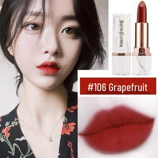 LANYI Матовая стойкая помада оттенка пыльной розы и тетиного красного - Увлажняющая, водостойкая, вишнево-красная, осветляющая ауру.