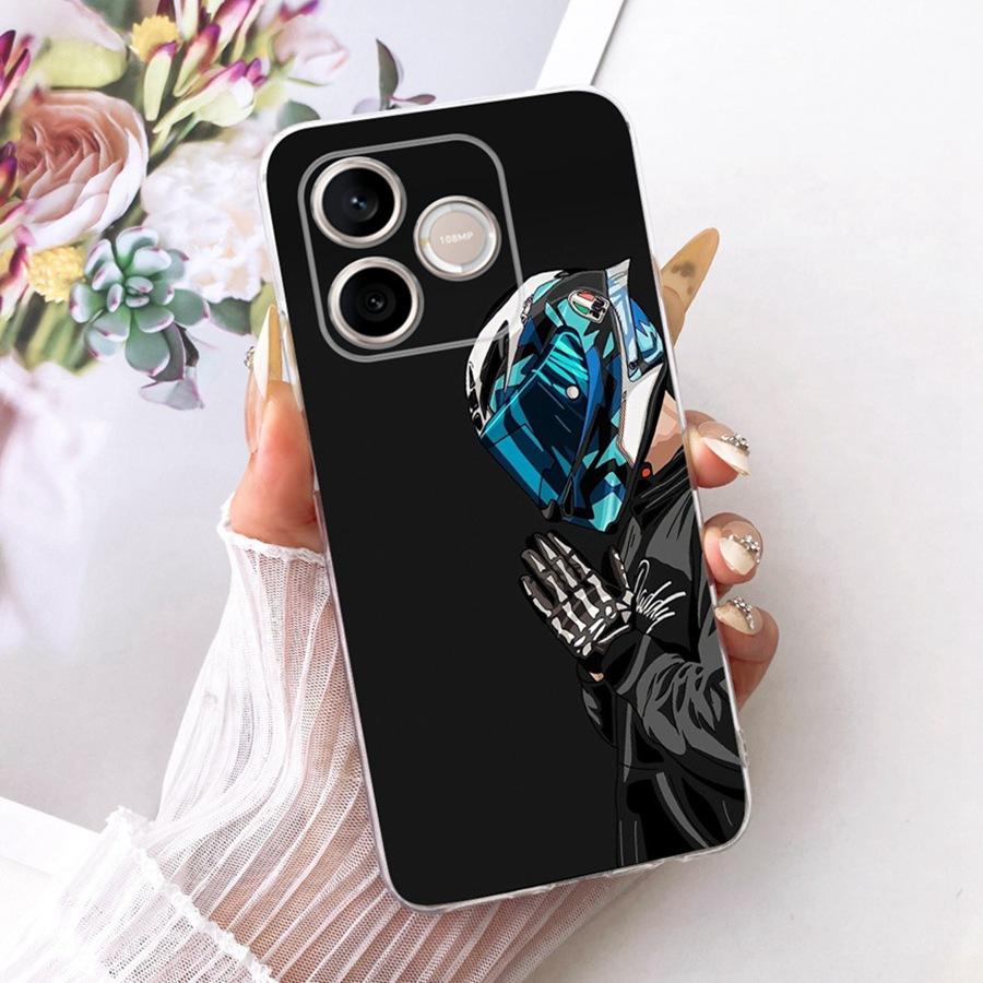Чехол Initial Letter для Honor 600 Lite Чехол для телефона Huawei Y6p Y 7 P Матовая задняя крышка Защита камеры Ударопрочные чехлы