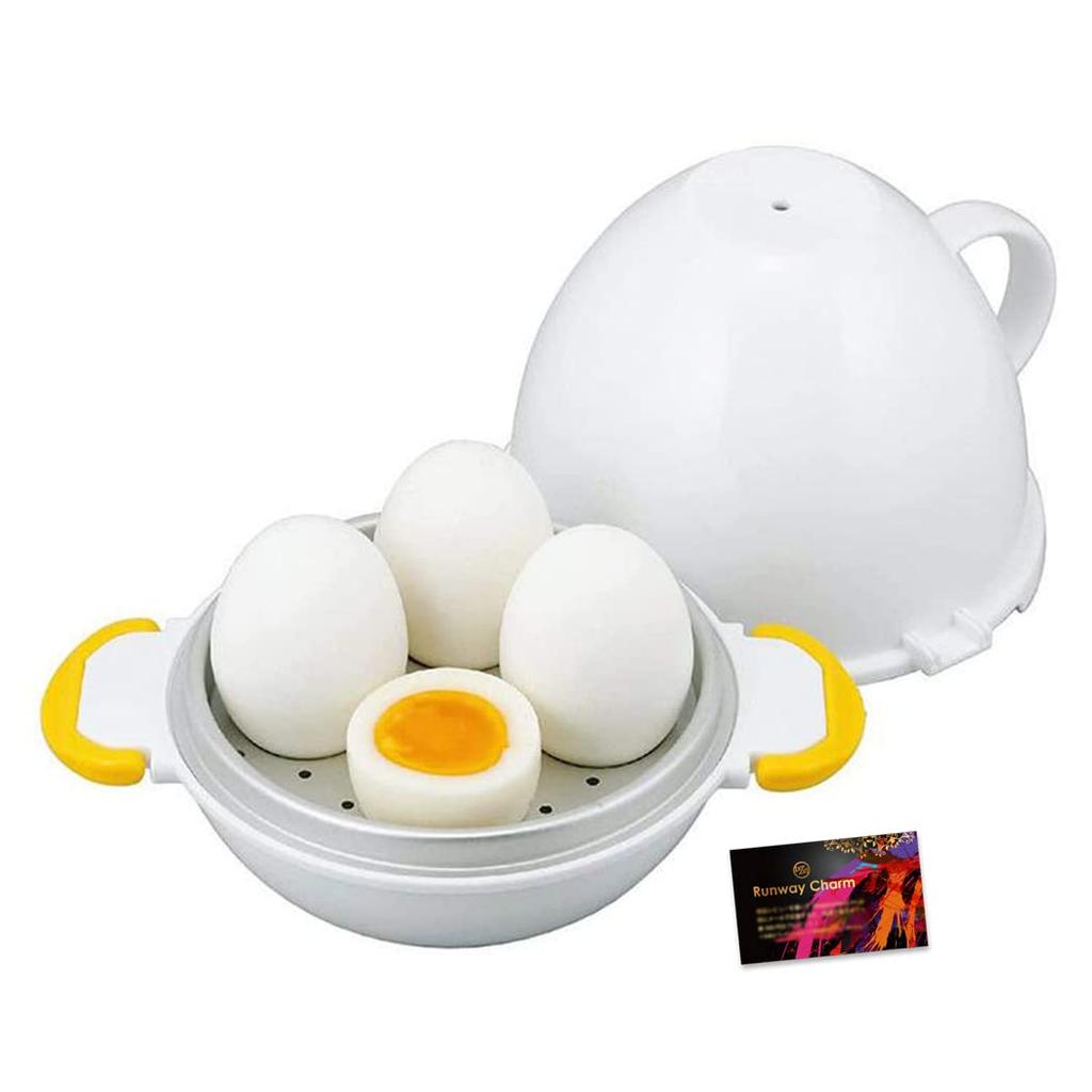 NEIGHBOR CLOWN Boiled Egg Maker Boiled Egg Maker Boiled Egg Maker Hardness Adjustment Cooker Time Saving Cooking Breakfast Weight Loss Food Healthy