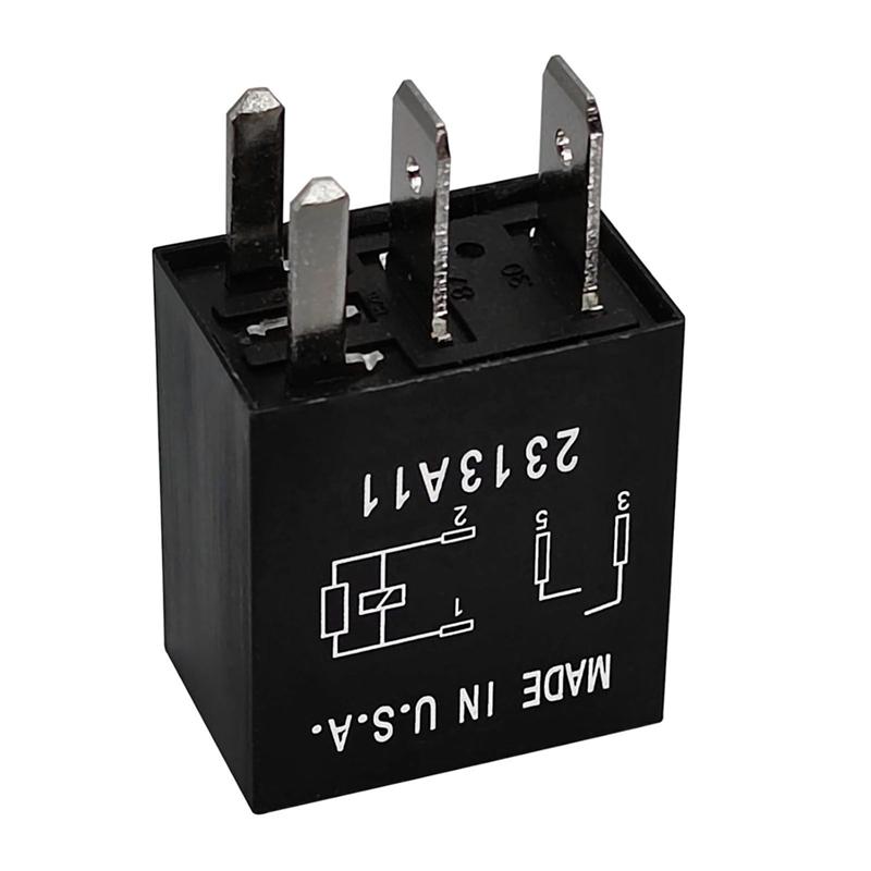 6PCS 8T2T-14B192-AA Relay 4-Pin 12VDC Automotive Relay Replacement For Select Ford Vehicles For Cooling Fan & P0230/P0691 Errors