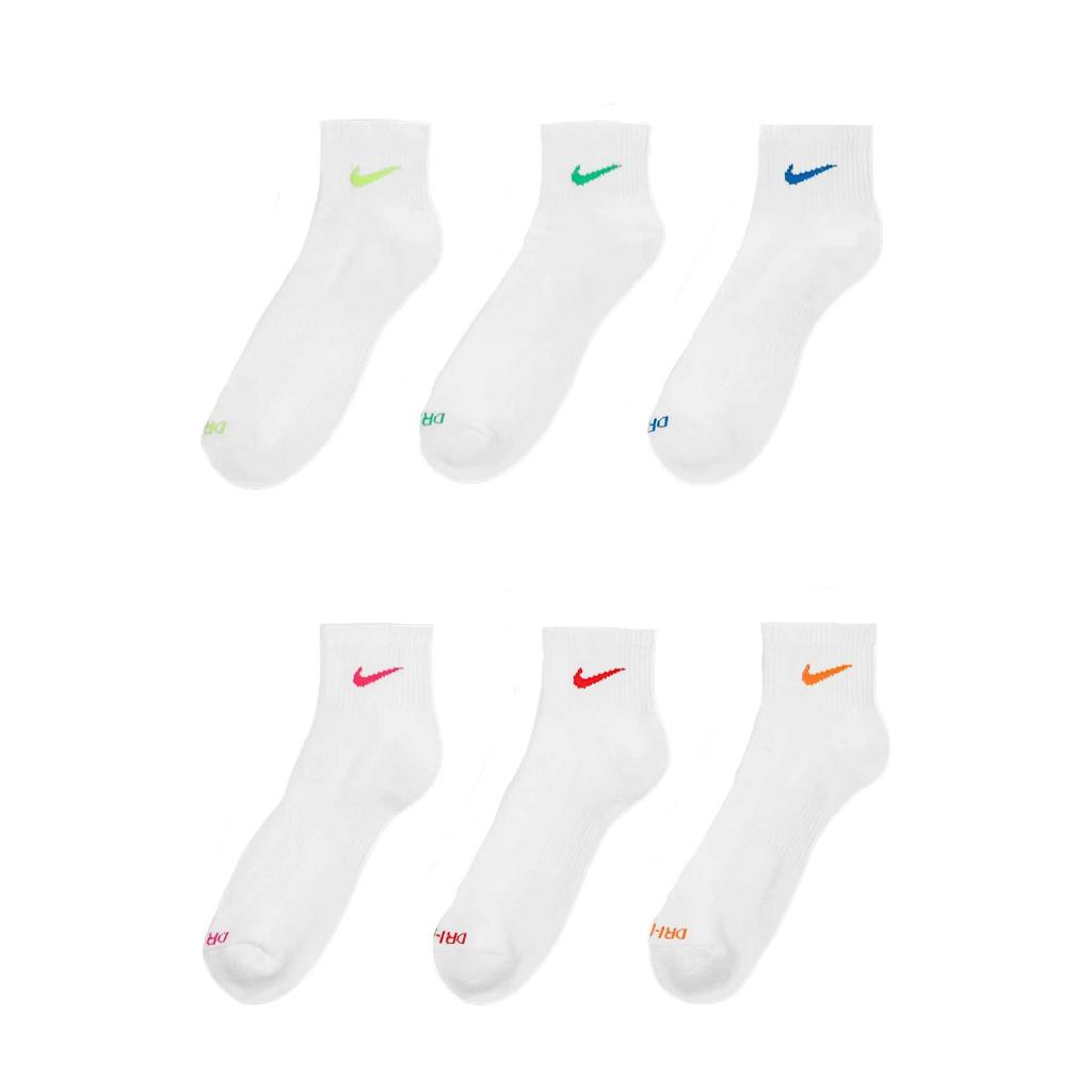 Nike Детские носки Dri Fit SS25, 6 пар, разноцветные, артикул SX6899-968