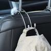 Крючок для автомобильного сиденья, авто скрытая вешалка на подголовник заднего сиденья для сумки, сумки для покупок, вешалка для хранения пальто, автомобильные аксессуары, крючок-органайзер