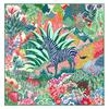 Silk Scarf Women Foreast Zebra Print Square Scarves Head Echarpes Silk Foulards Femme Wraps Beach Shawl Bandana Lady Hijabs 90CM