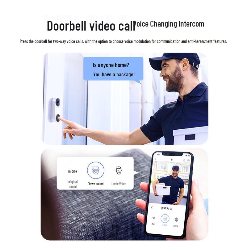 Ezviz CS-CP3pro 2K Smart Peephole Doorbell Camera (CN version)