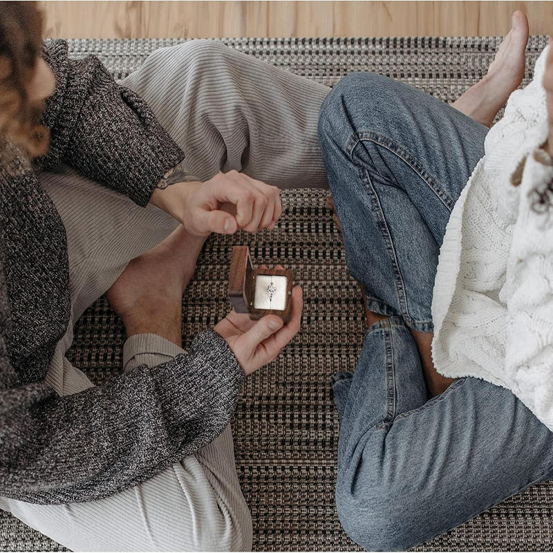 Wood Jewelry box wedding ring box Earring Rings Box Jewelry Organizer Box Luxury jewelry gift packaging Box Bracelet package