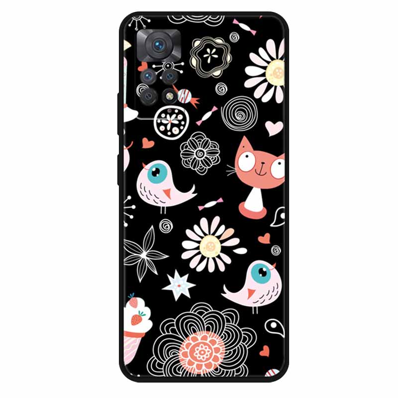 For Xiaomi Redmi Note 11 Pro 4G Case Soft Space Marble TPU Silicone Back Cover For Xiaomi Redmi Note 11Pro 4G Cases Bumper Shell