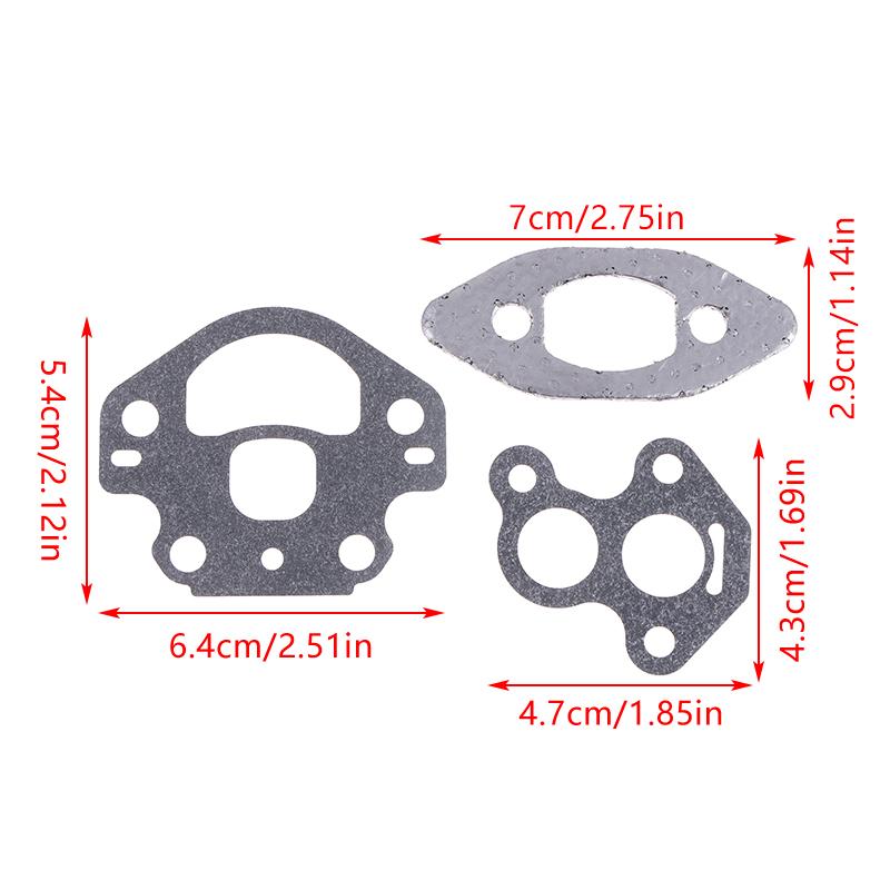 1 комплект прокладок карбюратора Совместим для бензопил 235 236 240 235E 236E 240E - Запасные части Oem #5450818