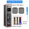 111W PD Fast Charge 11711 Battery Box Transparent Power Bank Case Solder-Free DIY 8-Cell Battery Holder DC Voltage Adjustable