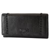 Mj4506 Длинный кошелек Yamamoto Kansai Мягкая коровья кожа Длинный кошелек для женщин Черный (черный) / (mj4506)