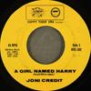 7inch Record JONI CREDIT - A Girl Named Harry HTE102 Happy Tiger Era 1969 US Pop Used