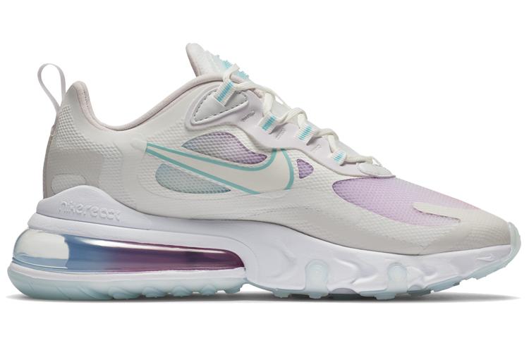 Nike Air Max 270 React Summit White Bleached Aqua Женские CK6929-100