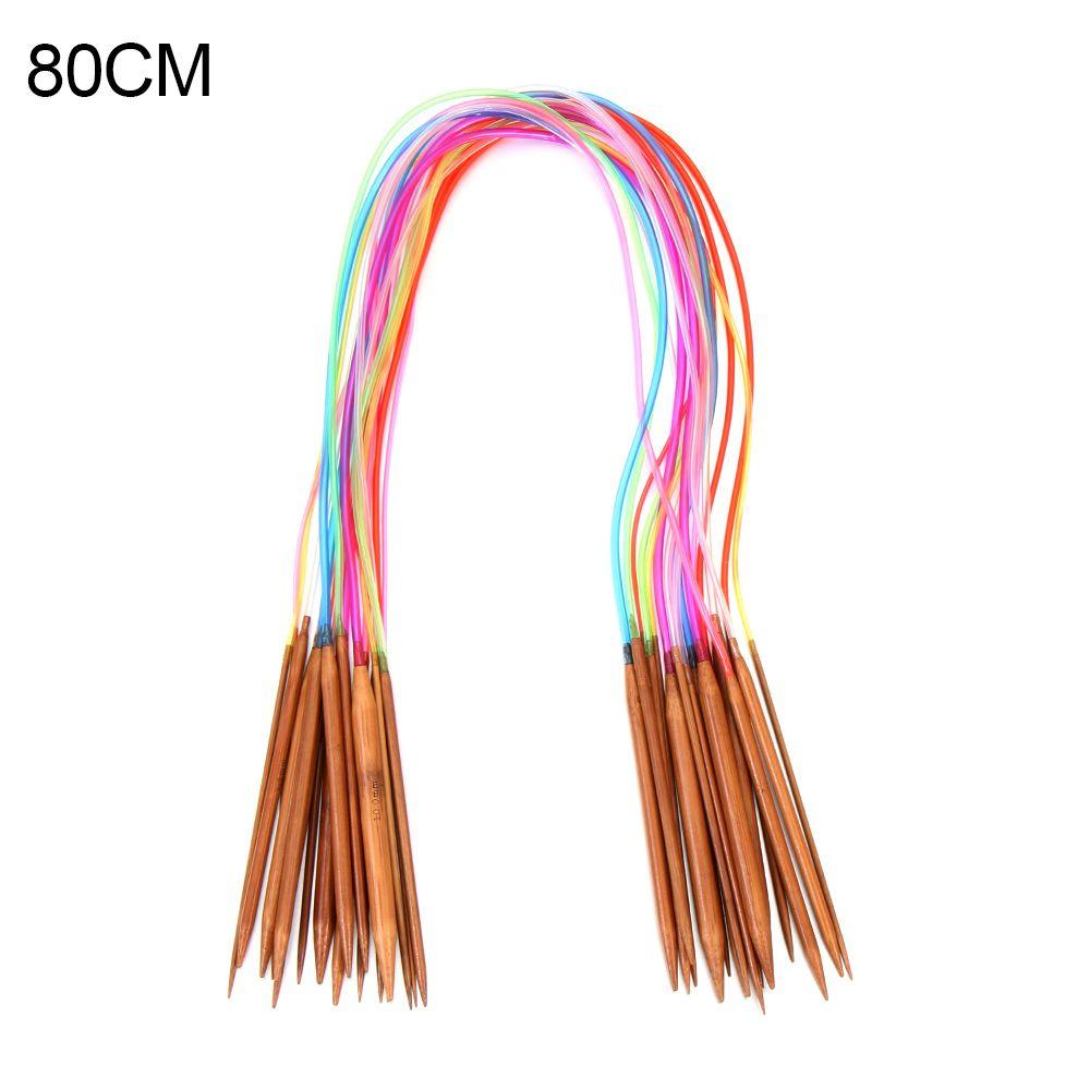 Гладкие цветные трубчатые швейные принадлежности булавка для вязания спицы круговые спицы