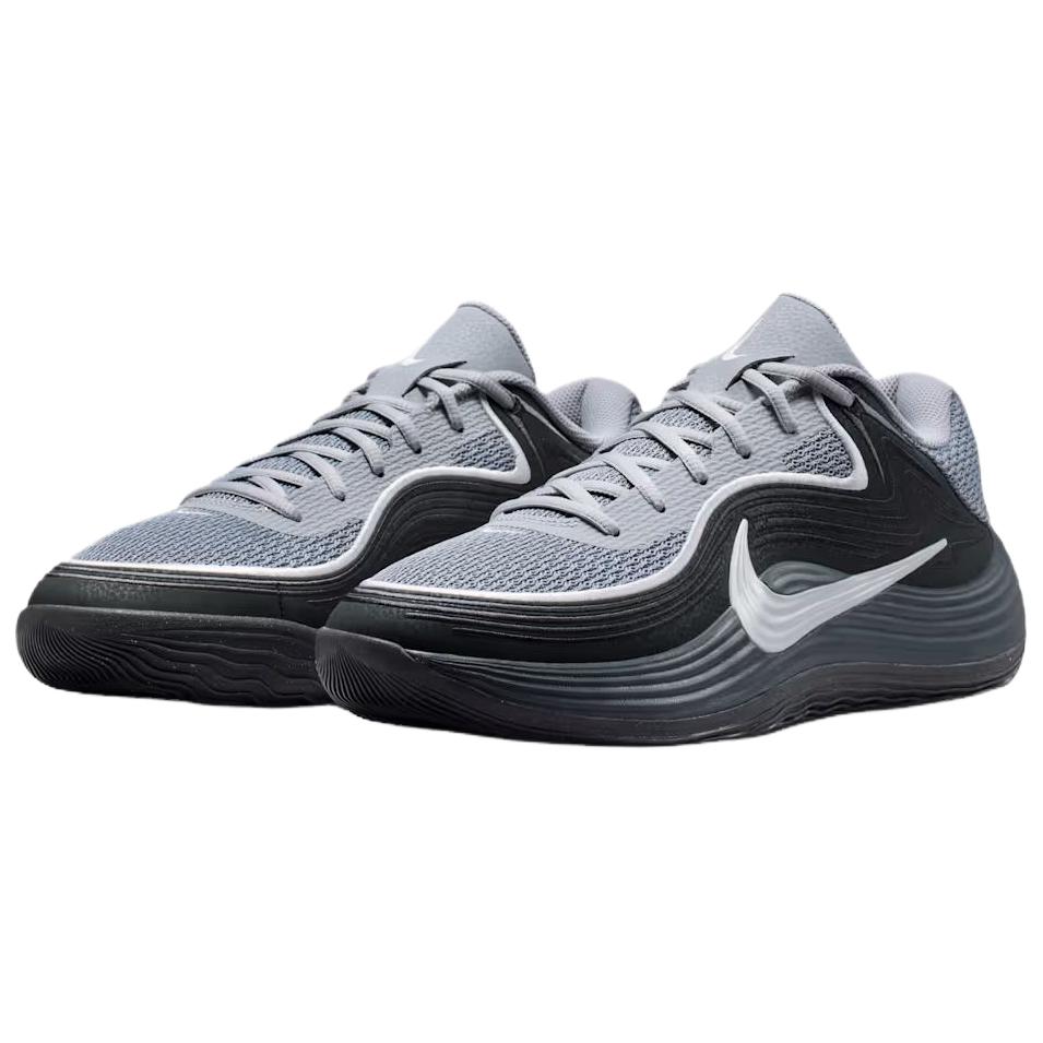 Nike Precision 8 Дышащие Легкие Низкие Баскетбольные Кроссовки Мужские Серый Черный IH1104-005