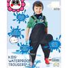Водонепроницаемые дышащие технические брюки для улицы, цельные, с лямками на плечи, детские