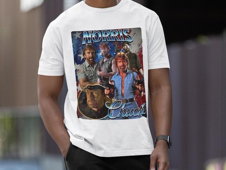 New Chuck Norris vintage Gift For Fans Unisex S-5XL Shirt CA749 Unisex T-Shirt