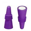 3PCS Silicone Wine and Beverage Bottle Cap Set Leak Proof Champagne Bottles Sealer Stoppers Wine Cork Saver Stopper Reusable