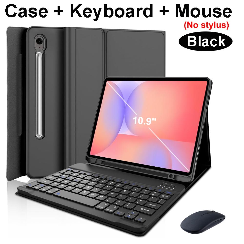 Case for Samsung Galaxy Tab S10 Lite 5G 10.9 Inch, Bluetooth Keyboard Cover for Galaxy Tab S10 Lite 10.9 SM-X400/X406B