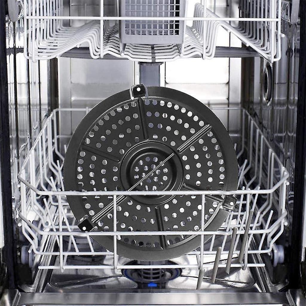 Запасные части для аэрофритюрницы Поддон Модернизированная круглая решетка Тарелка для хрустящей корочки Антипригарные аксессуары для аэрофритюрницы Подставка Можно мыть в посудомоечной машине