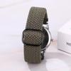 Наручные часы с плетеным ремешком, водонепроницаемые, плетеные, цветные, кварцевые, легко регулируемые, милые, день, мужские, ремешок, окошко, календарь, браслет, часы, читать, циферблат,