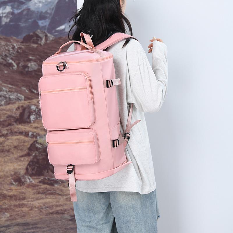 Модная повседневная дорожная сумка большой вместимости, многофункциональная, с отделением для сухих и влажных вещей, водонепроницаемая, дорожная сумка, спортивная сумка, сумка через плечо