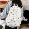 New Korean Girls Bow Campus Girlfriends Fashion Bag Junior High School Students Backpack Backpack.