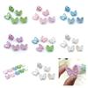Fashion DIY Earrings Bracelet Butterfly Beads Necklace UV Phantom Color Jewelry Materials Handmade Accessories 5pcs
