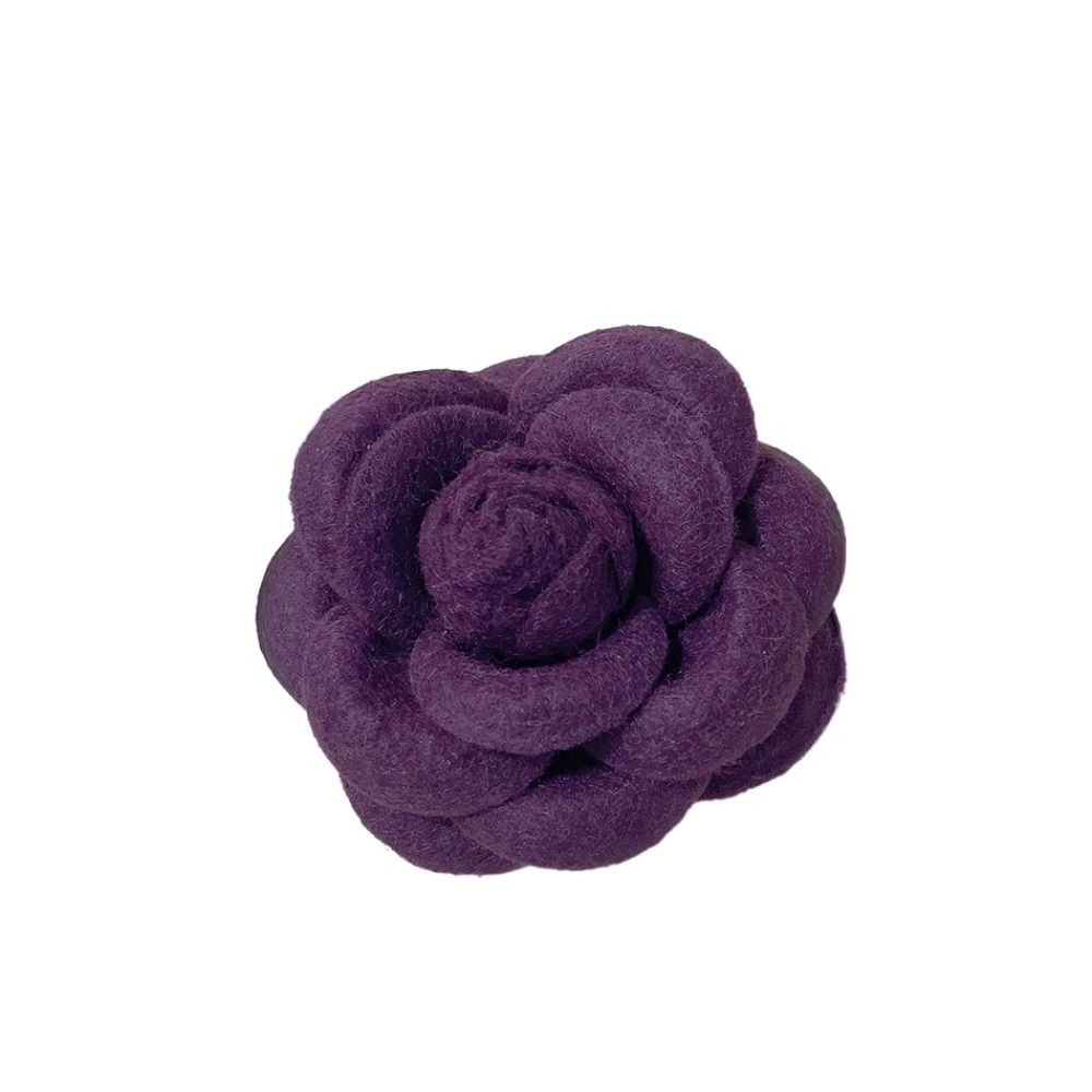 Аксессуары ручной работы из ткани «Цветок камелии» Брошь Jeweley Подарки Брошь-булавка для женщин и девочек