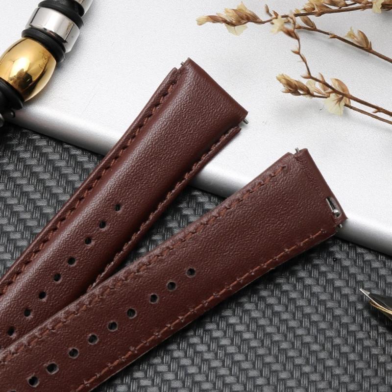 For Huawei Watch GT4 strap Calfskin sports watch New Cowhide fashionable 41mm leather replacement wristband accessories 18mm