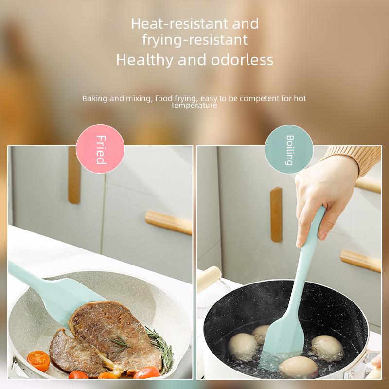 Силиконовая высокотемпературная лопатка и скребок для крема для торта