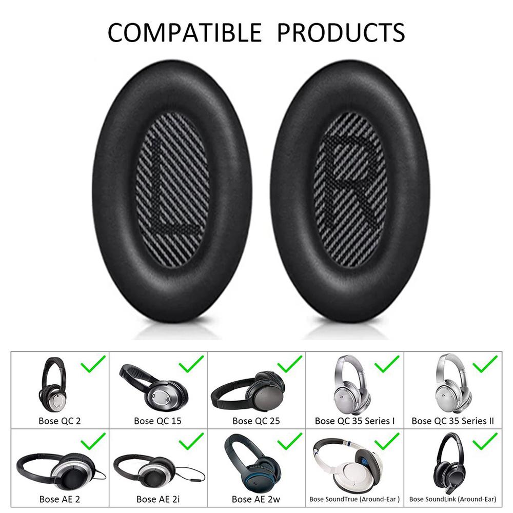 Профессиональные амбушюры для наушников Bose QC2 QC15 QC25 QC35 AE2 AE2i AE2w Сменные амбушюры Аксессуары для гарнитуры