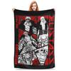 Eustass Kid One Piece Coral Fleece Plush Throw Одеяла Одеяла для дома Спальня Легкое Тонкое Спальня Одеяло