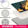 Ash Ketchum And Pikachu Sunset Scene Pokemon Soft Non-Slip Absorbent Indoor Home Decor Doormat Floor Rug