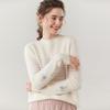Fanzhen Women's Chunky Cashmere Knit Sweater