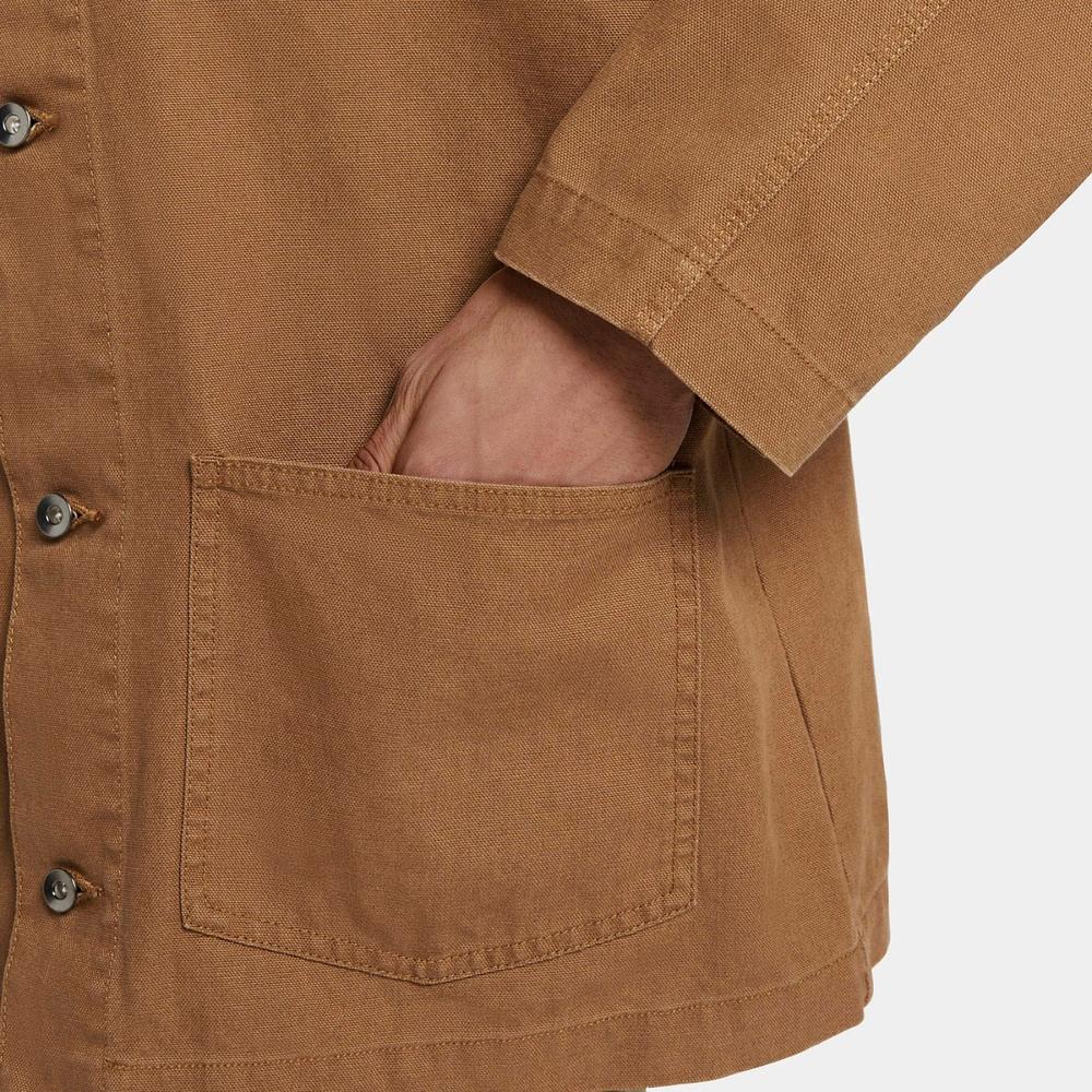 Nike Однотонная куртка-поло с большим карманом, мужские куртки, солодово-коричневые DQ5185-270