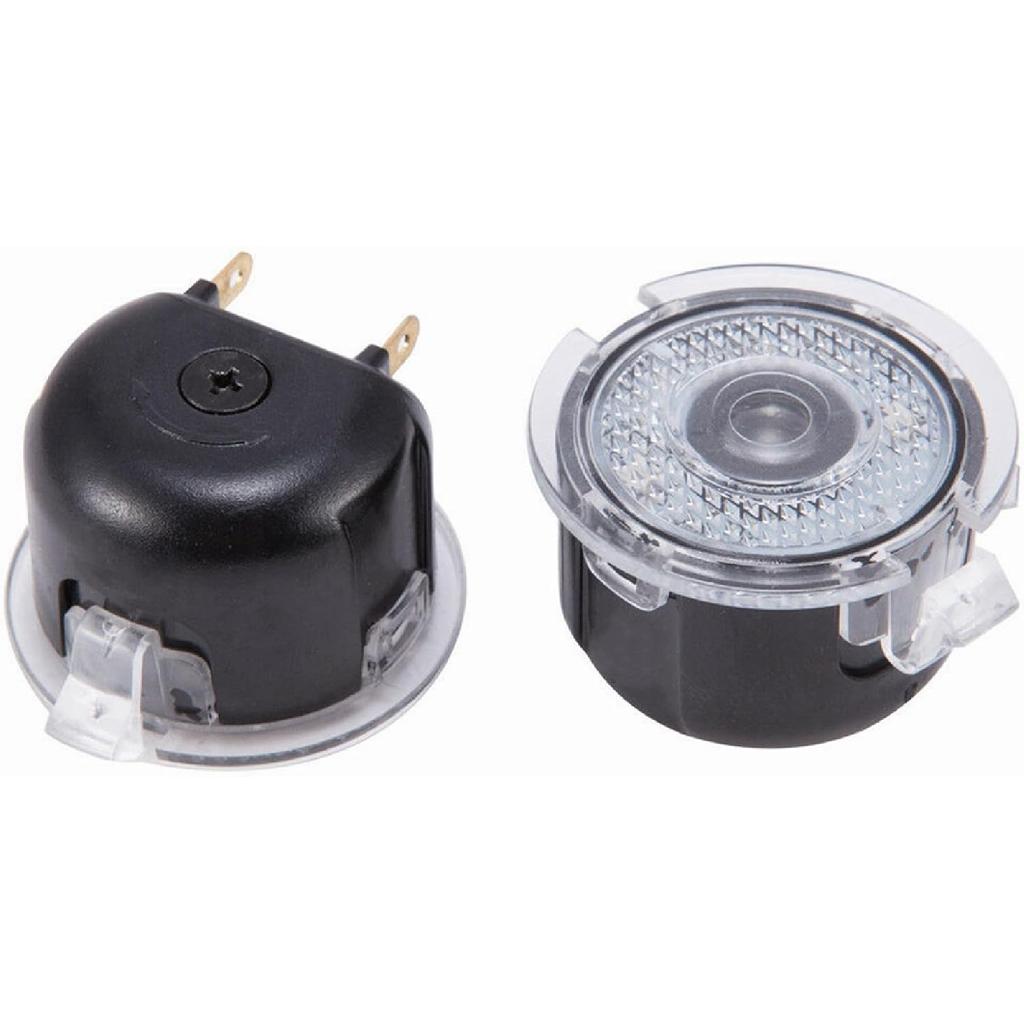 Yankok Side Mirror Projector Shadow Lights for F150 Expedition Explorer Everest Flex Focus Fusion C-Max Escape Edge Taurus Ranger Mustang (2 Pack